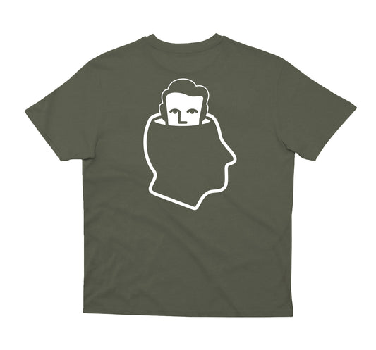 NNSNS - HEAD LOGO TEE - FOG