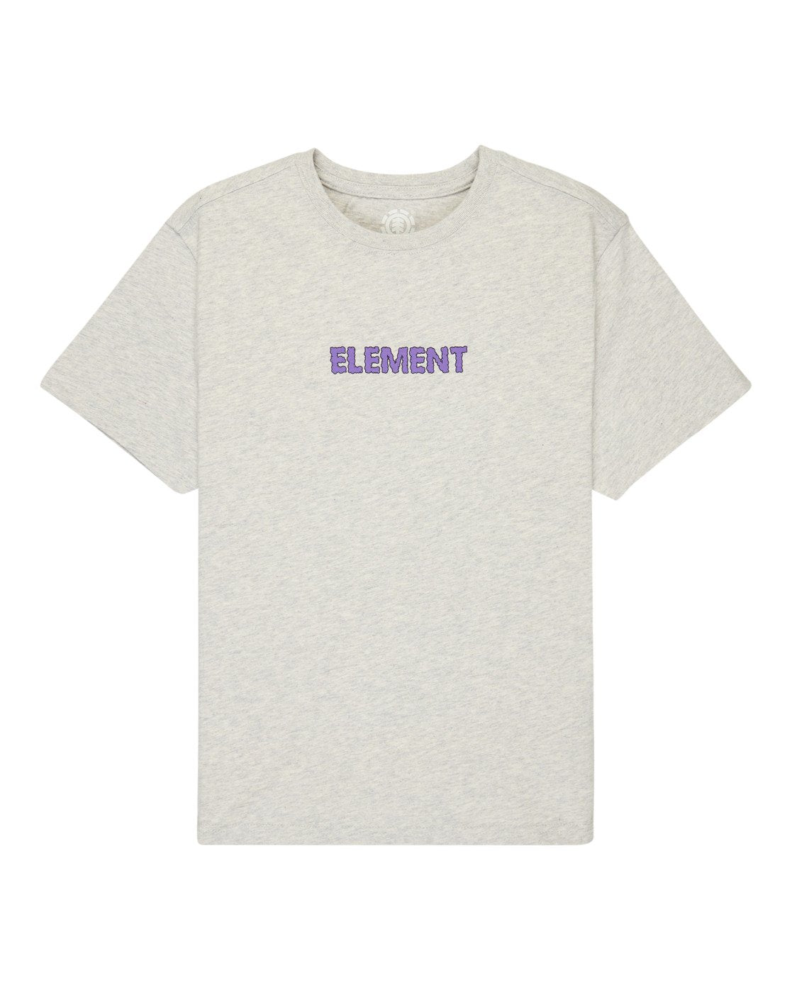 ELEMENT - SWAMPS YOUTH TEE - MID GREY HEATHER