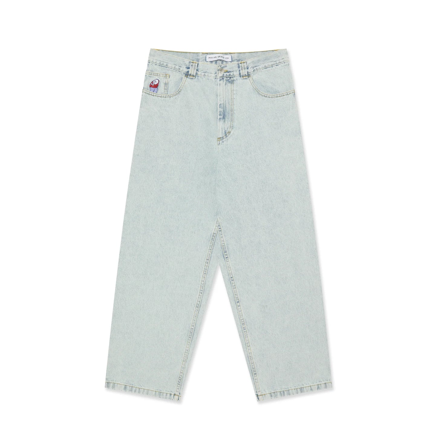 POLAR - BIG BOY JEANS OG LOGO - LIGHT BLUE