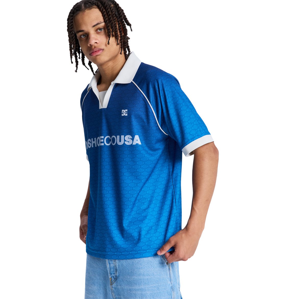 DC - SOCCER TOP - ESTATE BLUE
