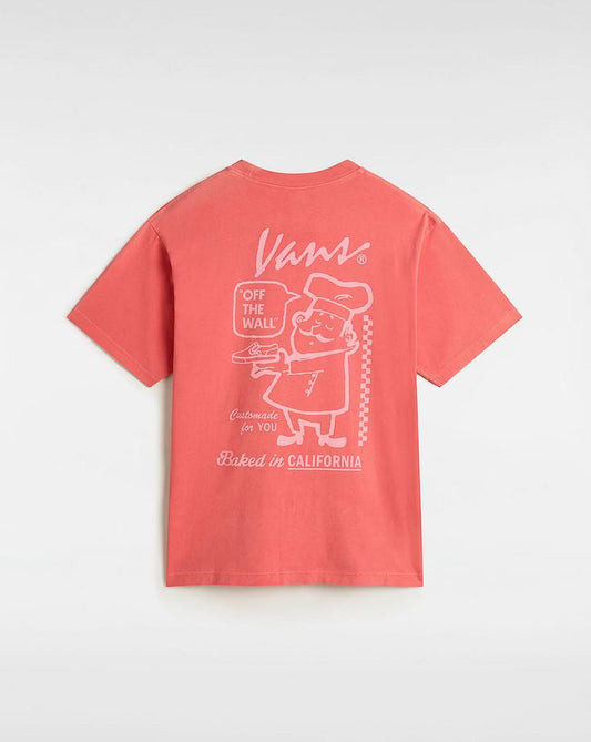VANS - 66 BAKED IN SS TEE - PINK