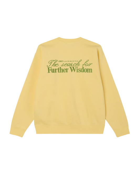 OBEY - FURTHER WIDSOM CREW - PALE BANANA