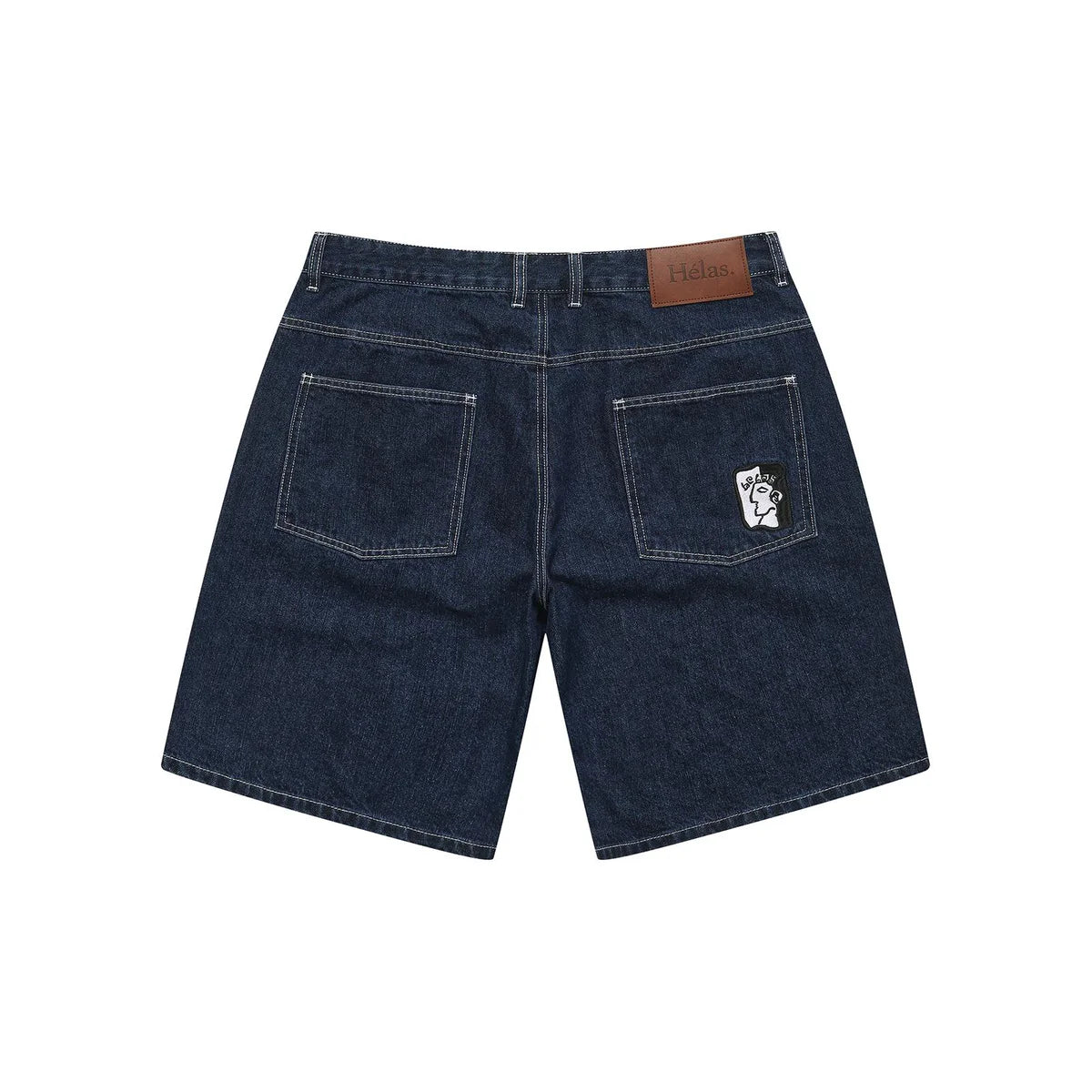 HELAS - DIEU GREC JEANS SHORT - WASHED NAVY