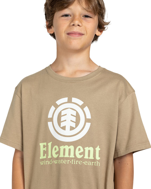 ELEMENT - VERTICAL TEE YOUTH - KHAKI