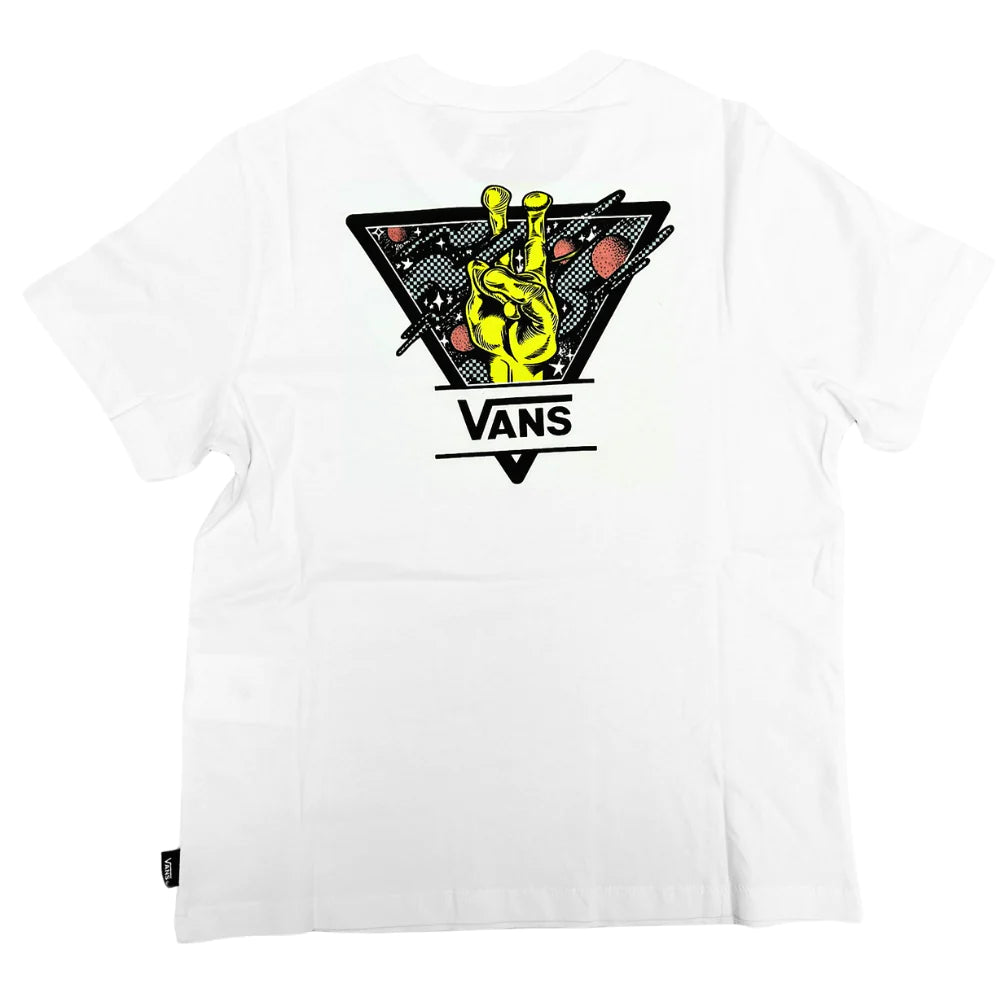 VANS - ALIEN PEACE KIDS TEE - WHITE