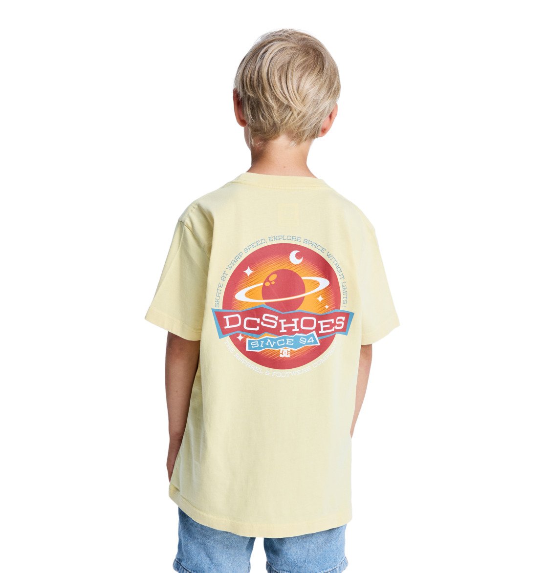 DC - PLANETARIUM YOUTH TEE - DUSKY CITRON