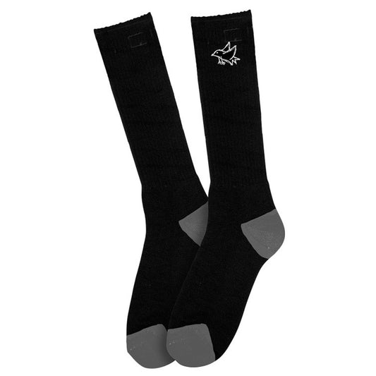 FOUNDATION - BIRD SOCKS - BLACK