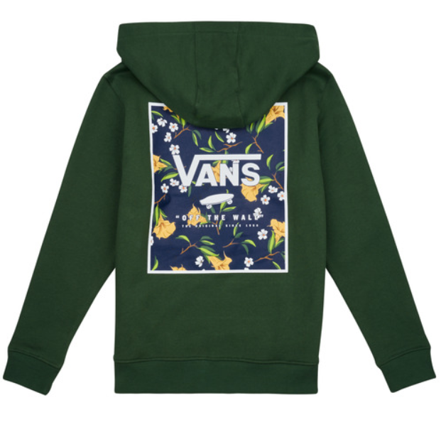 VANS - PRINT BOX PULLOVER YOUTH HOOD - MOUNTAIN VIEW/DRESS BLUES