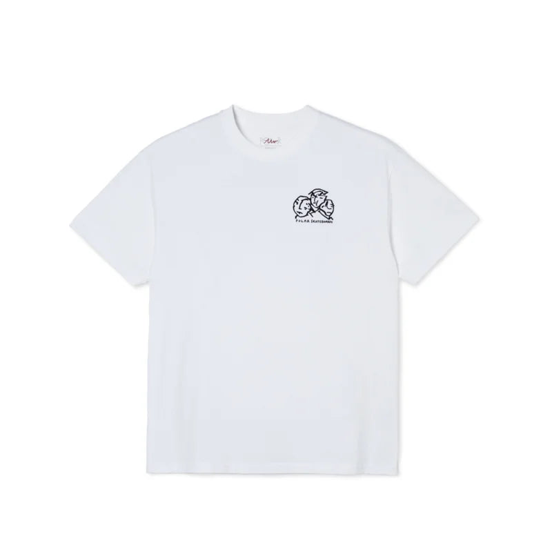 POLAR - LUNCH DOODLE TEE - WHITE