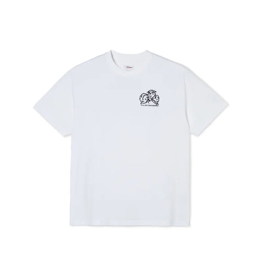 POLAR - LUNCH DOODLE TEE - WHITE