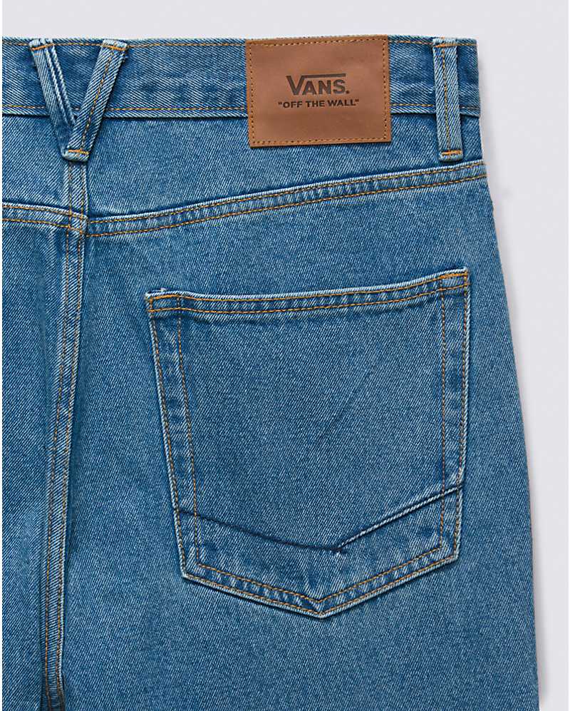 VANS - COVINA 5PCKT BAGGY DENIM - STONE WASH