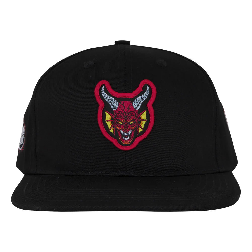 SANTA CRUZ - HELLFIRE CLUB SNAPBACK - BLACK