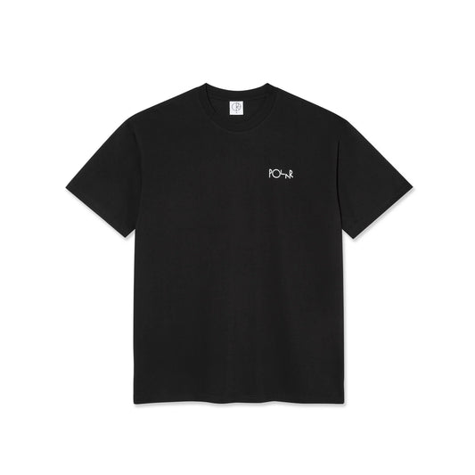 POLAR - STROKE LOGO TEE - BLACK
