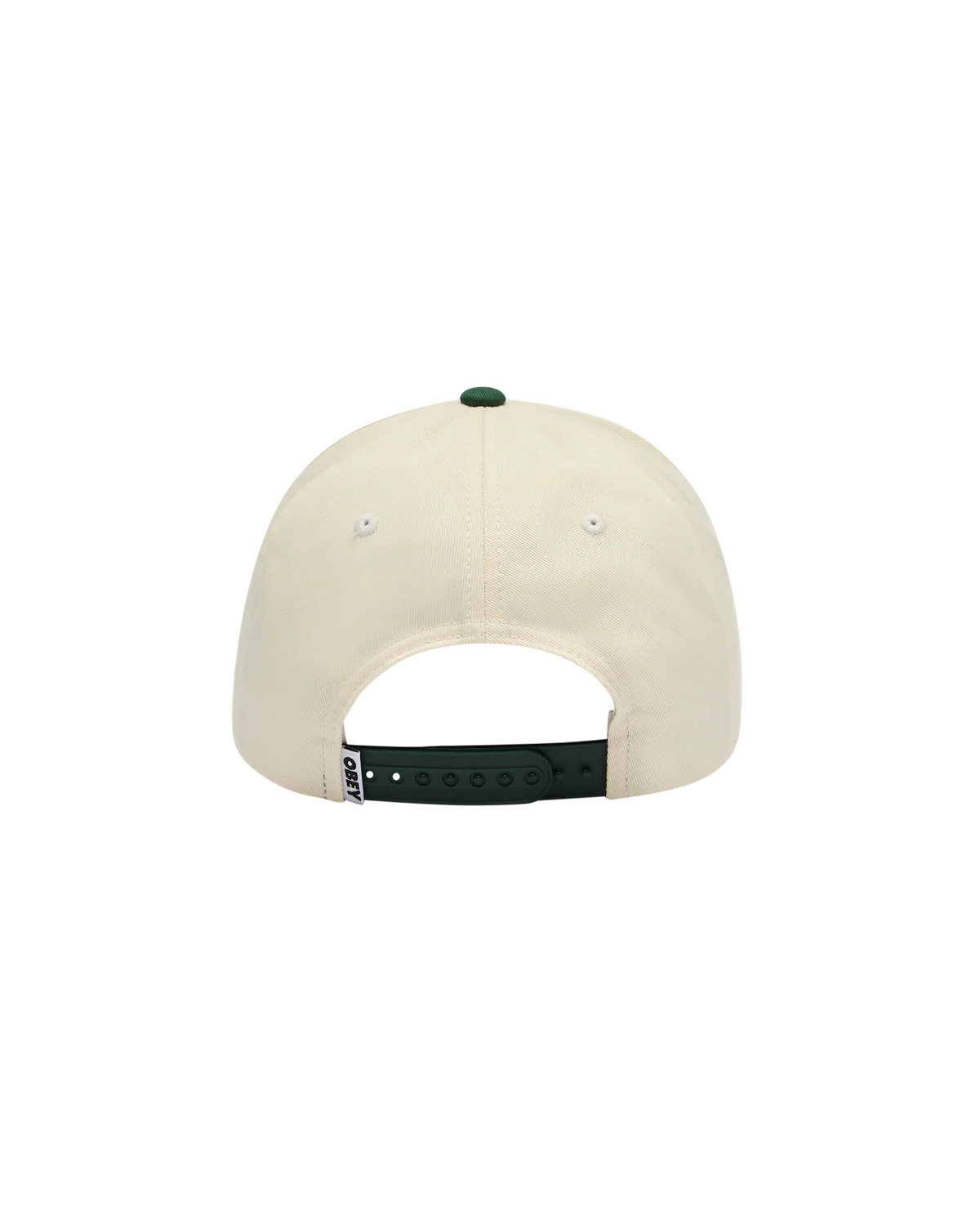 OBEY - DELTA 5 PANEL SNAPBACK - SPRUCE MULTI