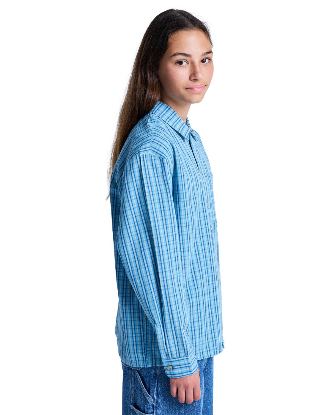 ELEMENT - NAPKINS YOUTH LS SHIRT - NAPKINS BLUE