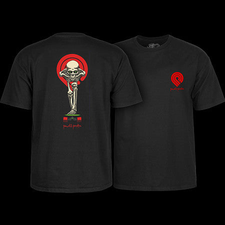 POWELL PERALTA - TUCKING SKELETON TEE - BLACK