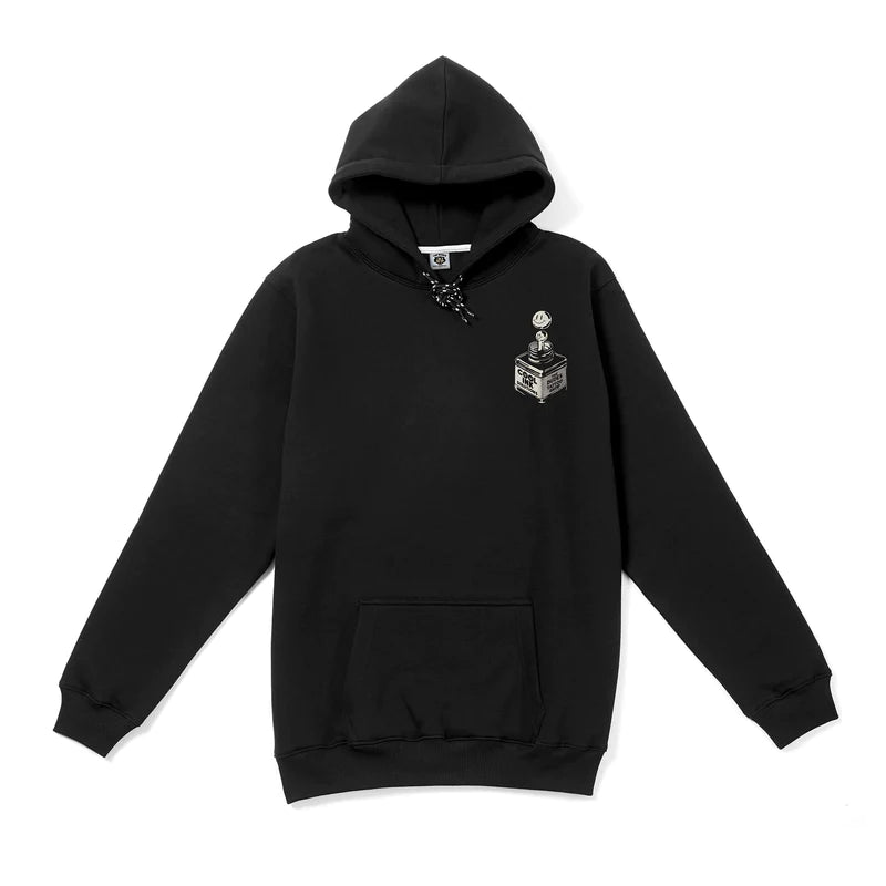 THE DUDES - COOL INK CLASSIC HOODIE - BLACK