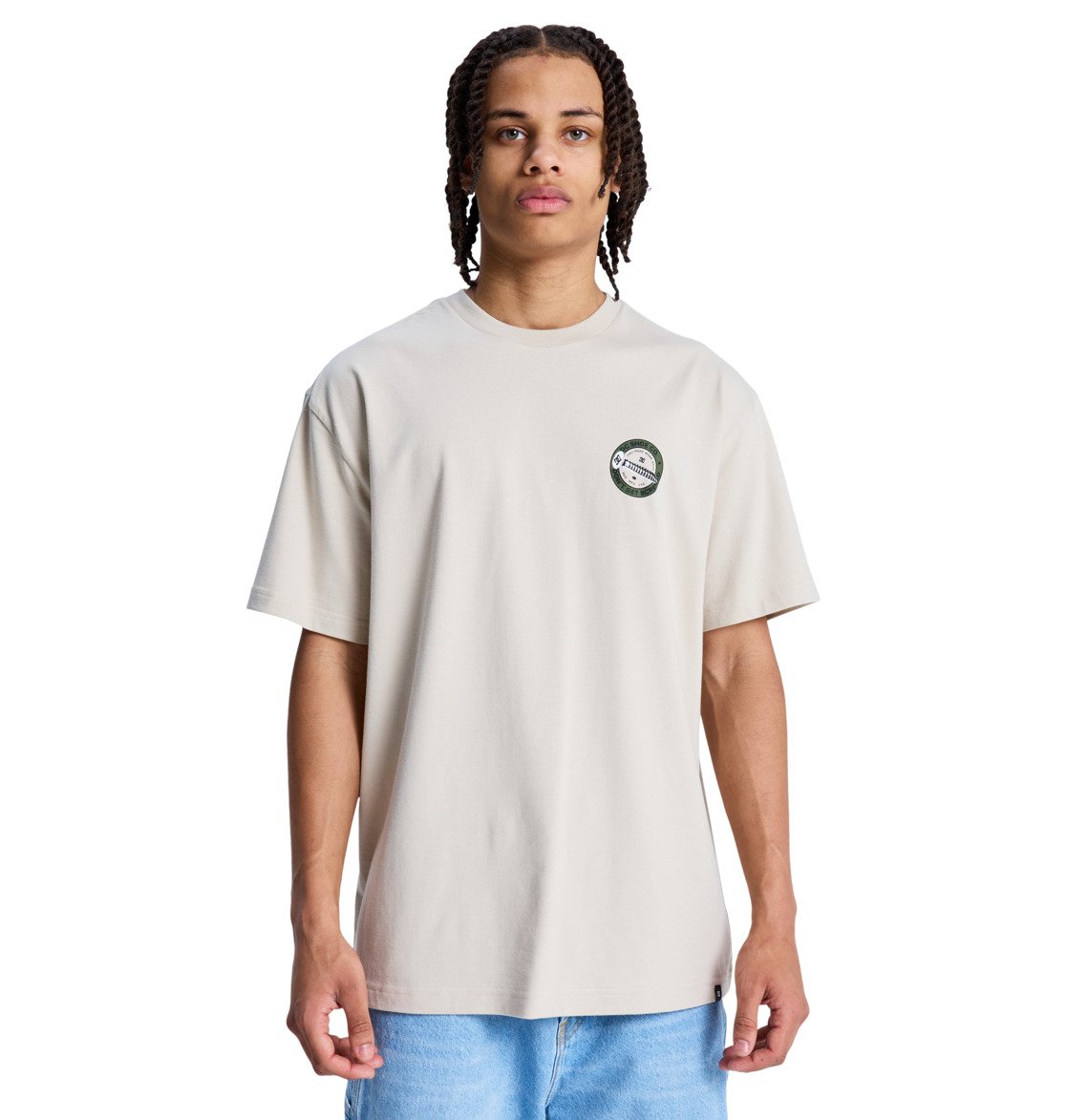 DC - SCREWED UP TEE - BEIGE