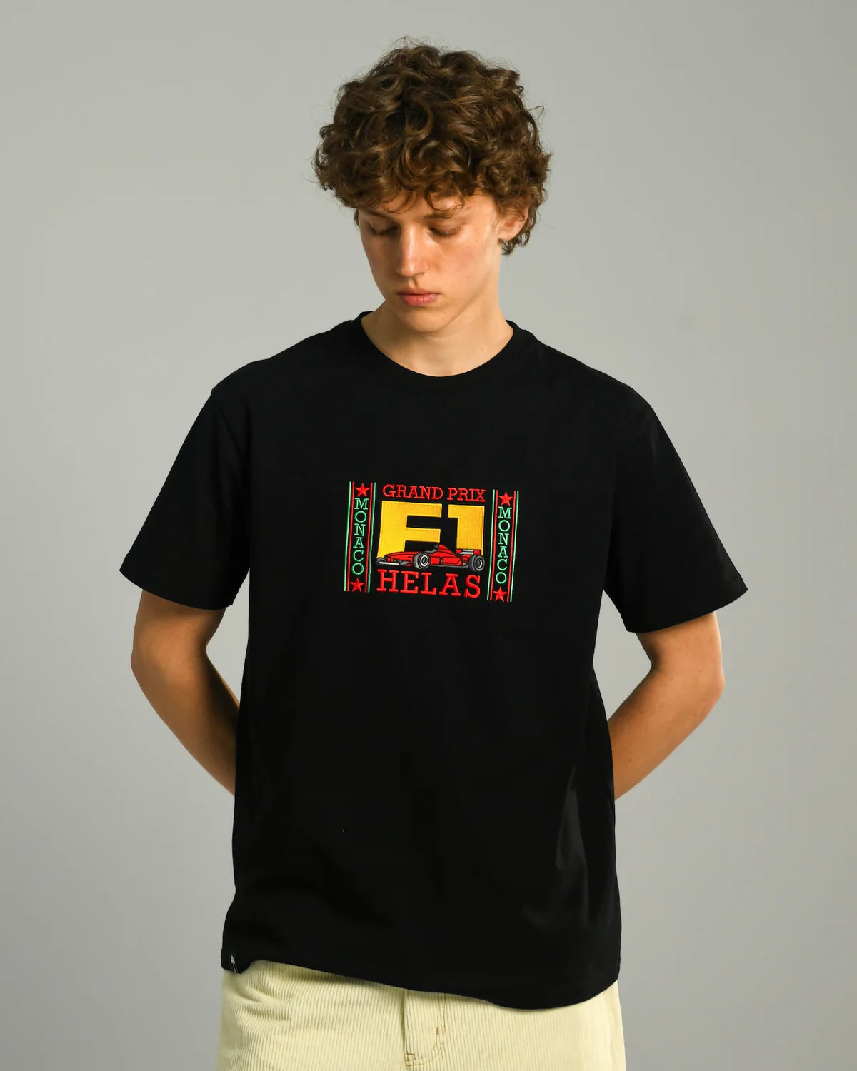 HELAS - MONACO TEE - BLACK