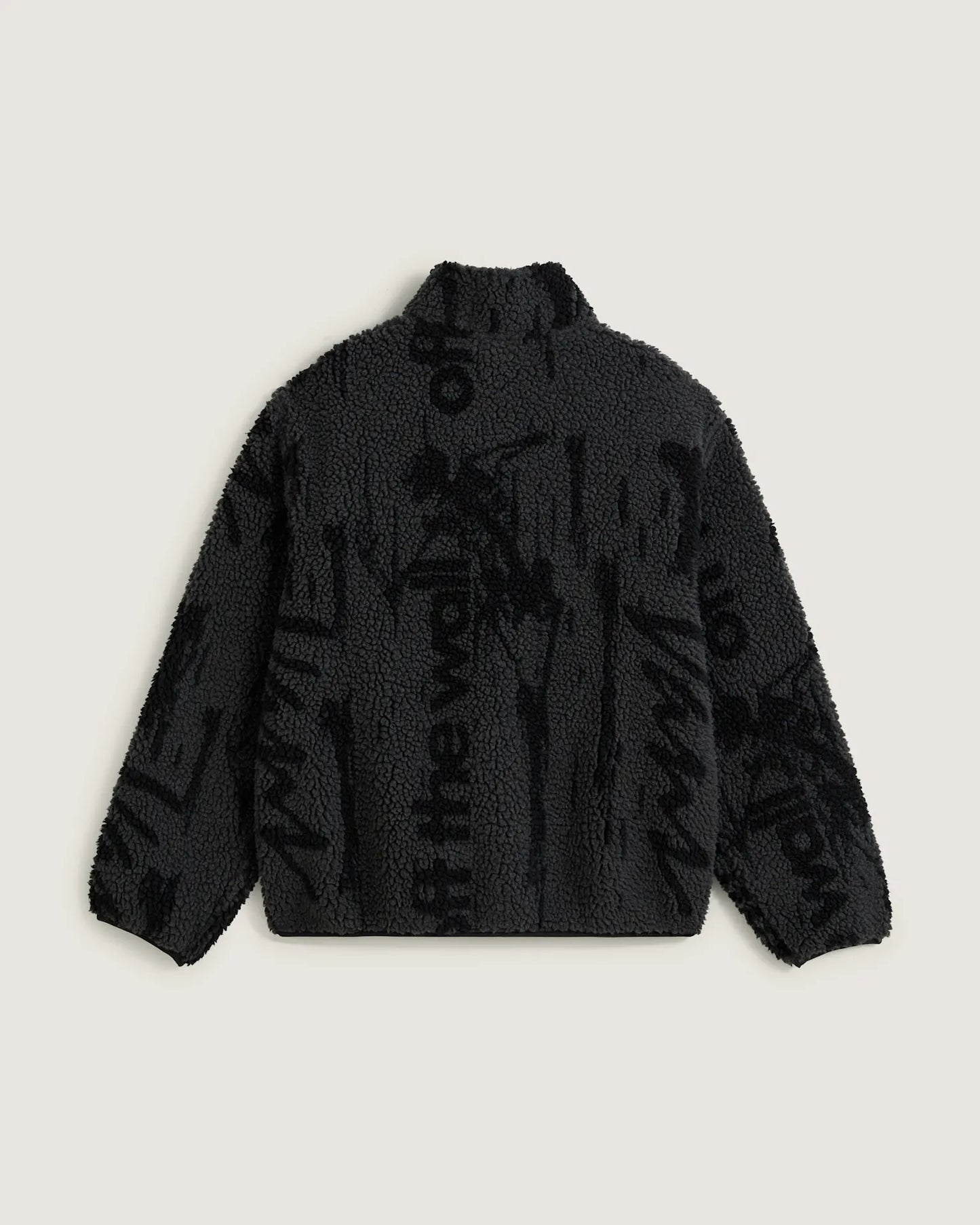 VANS - STILLER SHERPA JACKET - BLACK/GREY