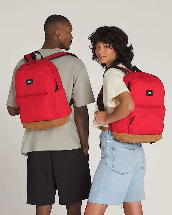 VANS - OLD SKOOL SPORT BACKPACK - RACING RED
