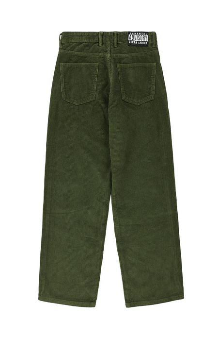 KEEP IT CLEAN - LOOSE CORD PANT - MOSS GREEN