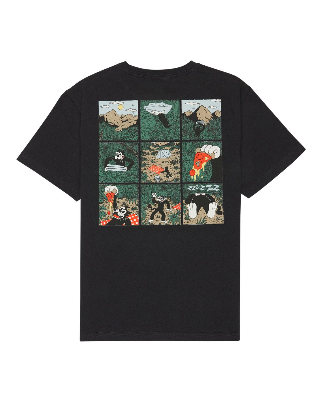 ELEMENT - PICNIC YOUTH TEE - OFF BLACK