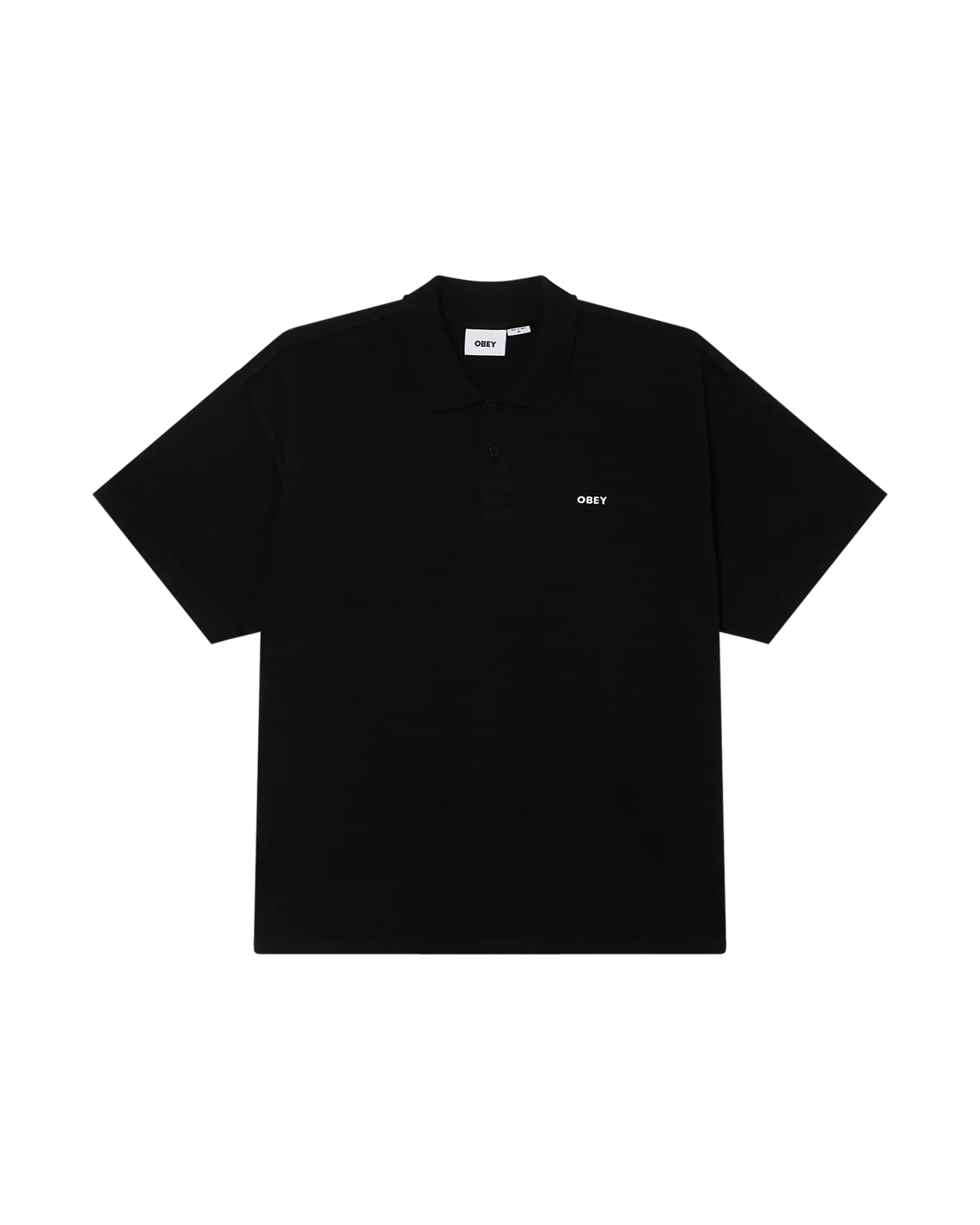 OBEY - BOLD POLO - BLACK