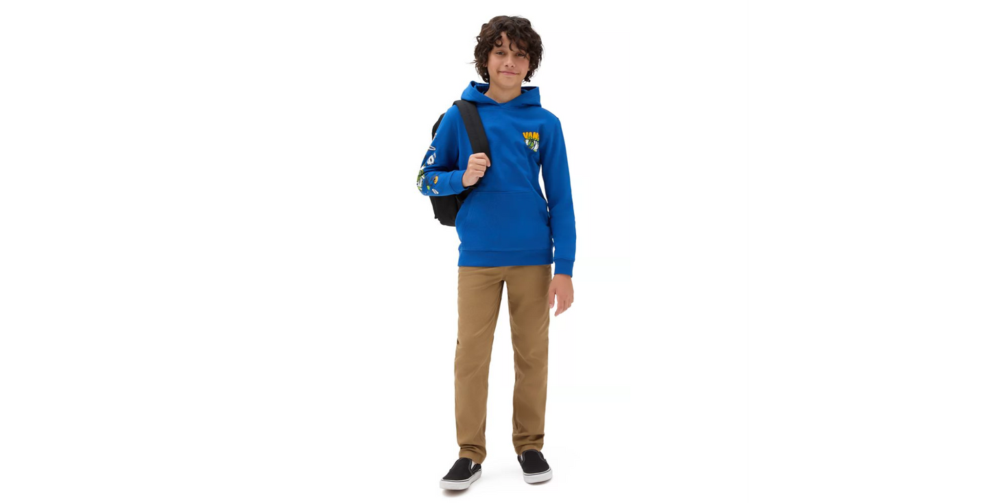 VANS - SPACE JUNK PULLOVER YOUTH HOOD - TRUE BLUE