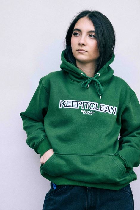 KEEP IT CLEAN - EVERBOLD HOOD - GREEN