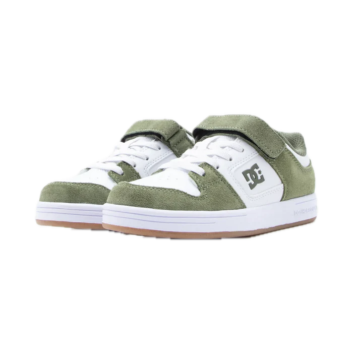 DC - MANTECA 4 V YOUTH - OLIVE/WHITE/GUM