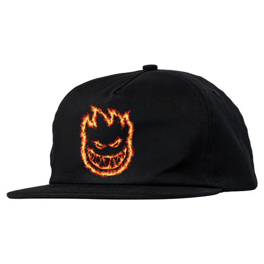 SPITFIRE - CHARRED REMAINS SNAPBACK - BLACK