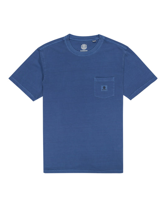 ELEMENT - BASIC POCKET LABEL SS YOUTH TEE - NOUVEAN NAVY