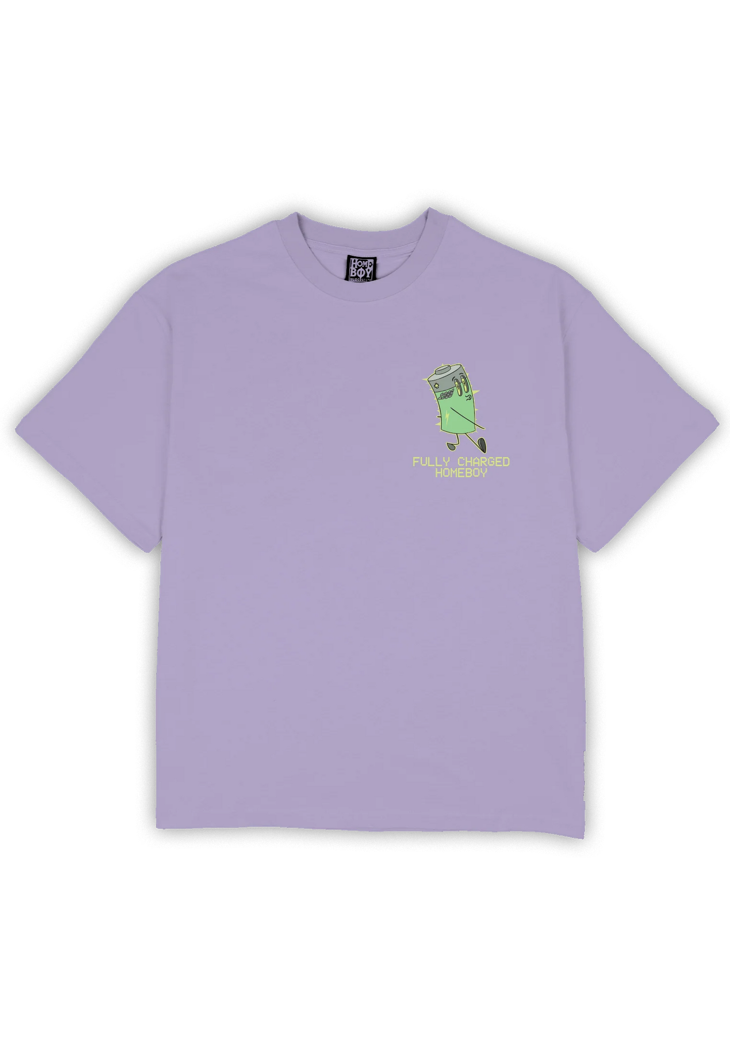 HOMEBOY - OLD SKOOL TEE - LILAC