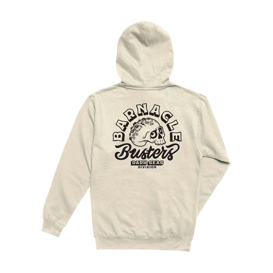 DARK SEAS - BARNACLE PULLOVER FLEECE HOOD - OFF WHITE