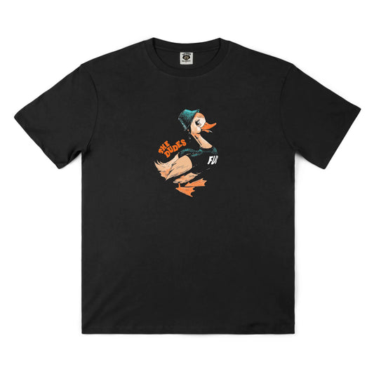 THE DUDES - FDUCK TEE - BLACK