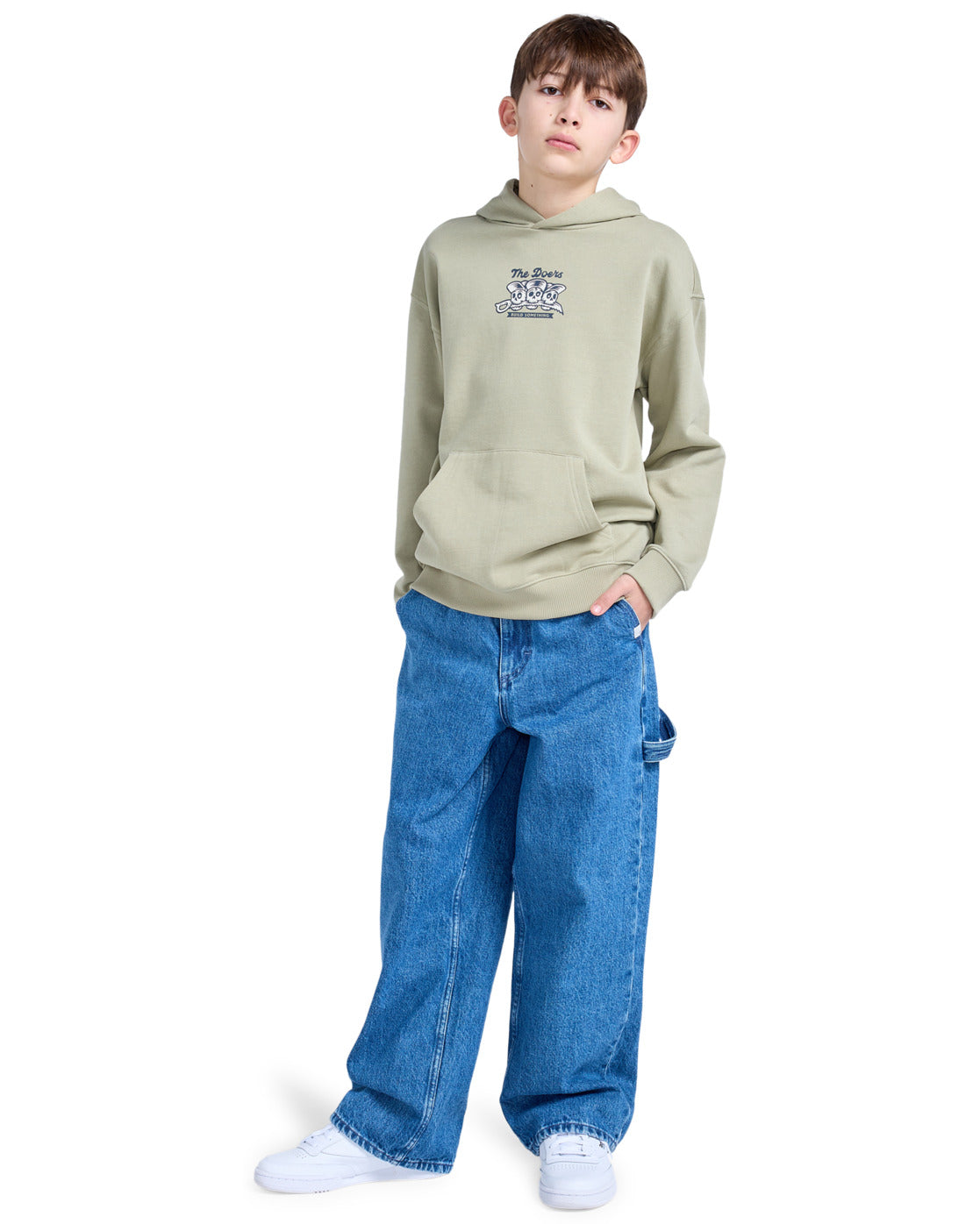 ELEMENT - TIMBER SKELETON GANG SS YOUTH HOOD - TEA