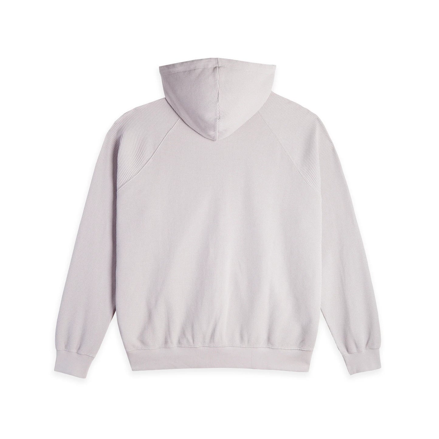 POLAR - WAFFLE ZIP HOOD - PALE TAUPE