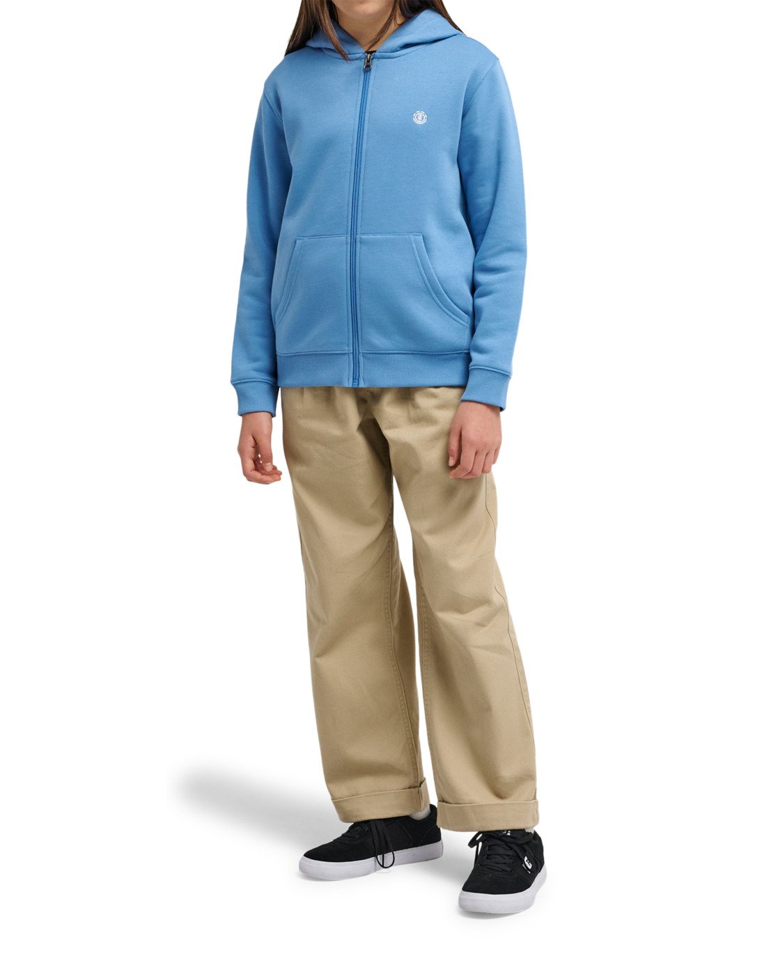 ELEMENT - CORNELL CLASSIC YOUTH ZIP HOOD - RIVIERA