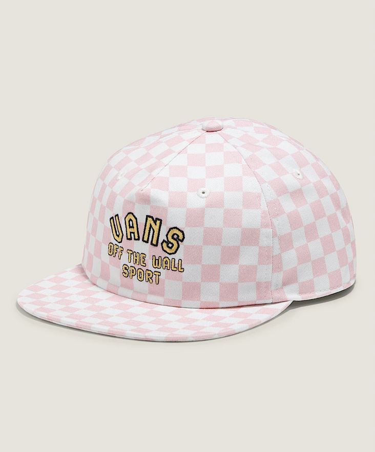 VANS - WILLOW YOUTH SNAPBACK - BLUSH PINK/WHITE