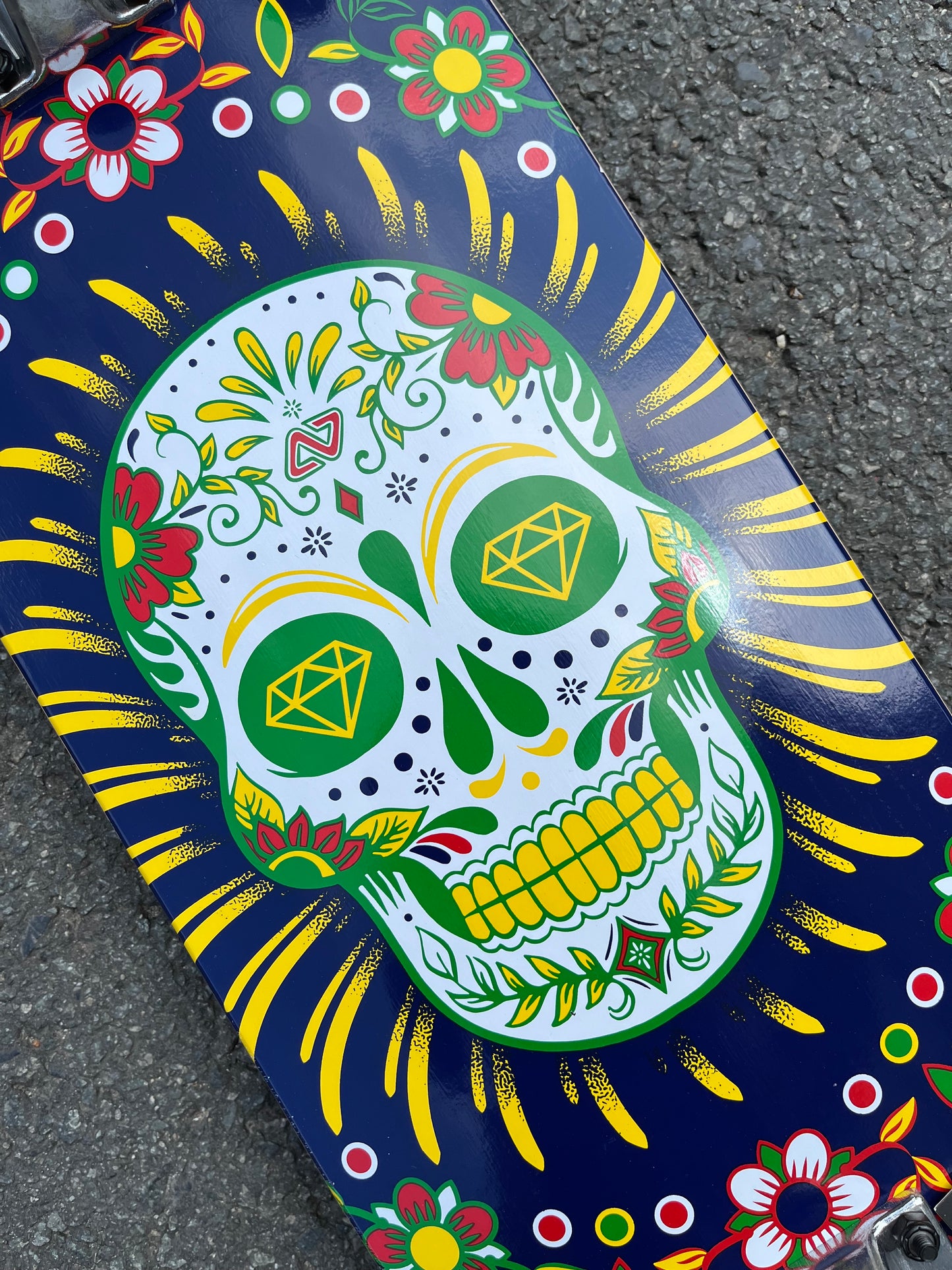 HYDROPONIC - MEXICAN SKULL COMPLETE NAVY - 8.0