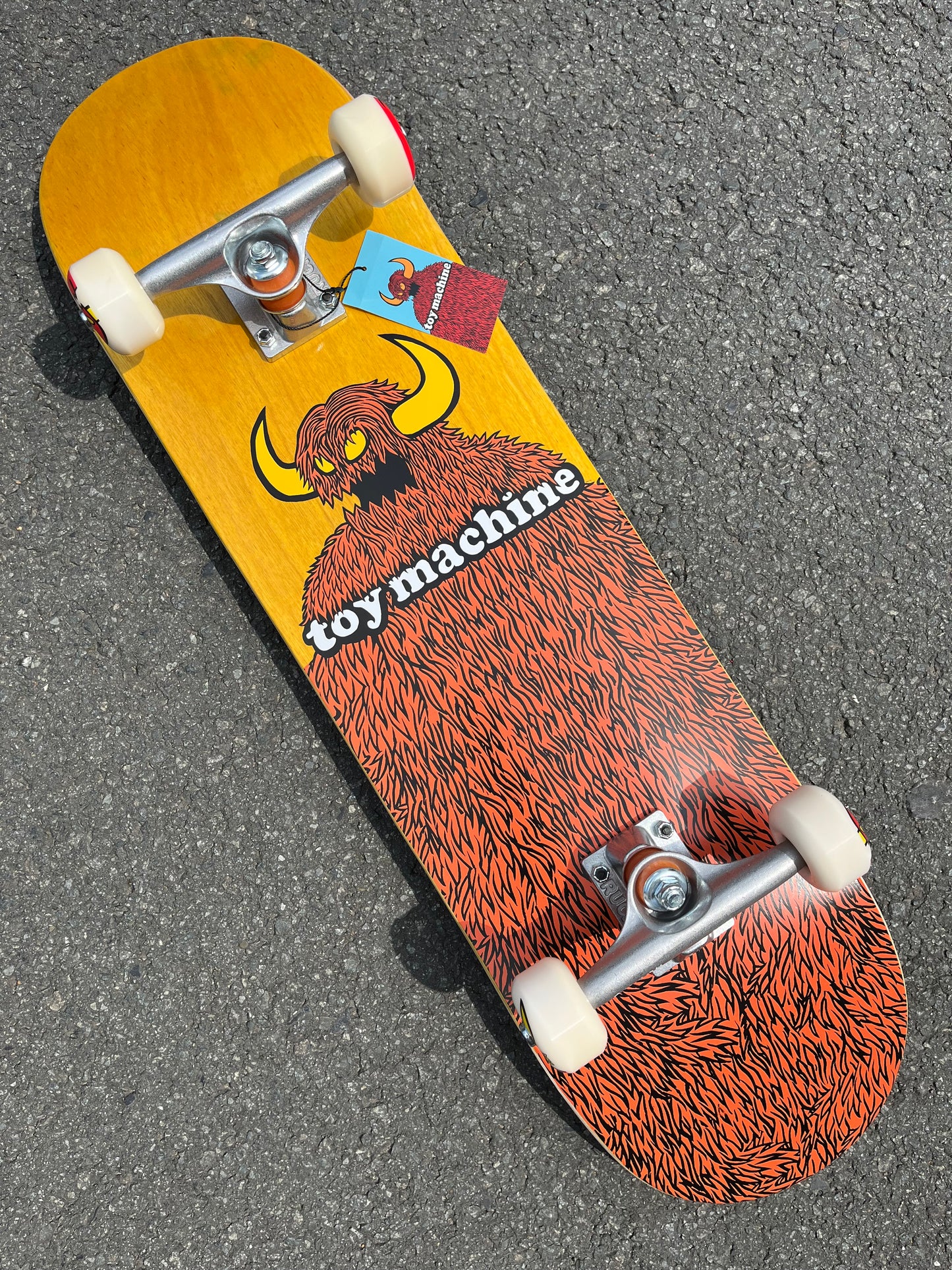 TOY MACHINE - FURRY MONSTER COMPLETE - 8.25