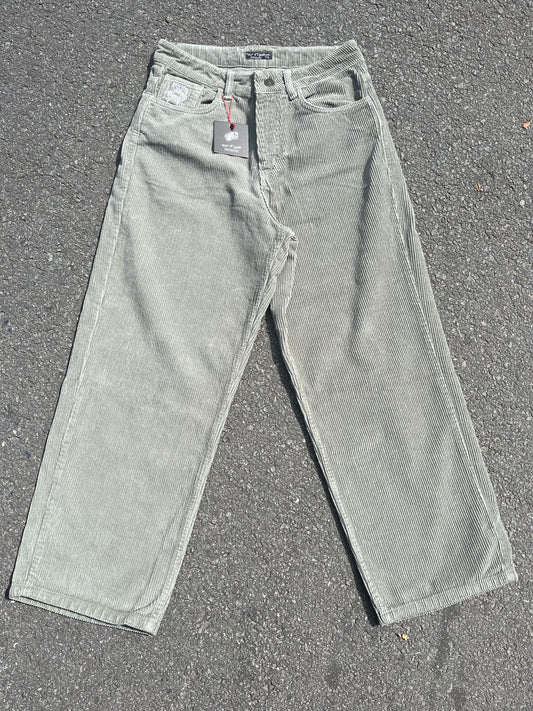 KEEP IT CLEAN - LOOSE PANT CORDUROY - GREY MINT