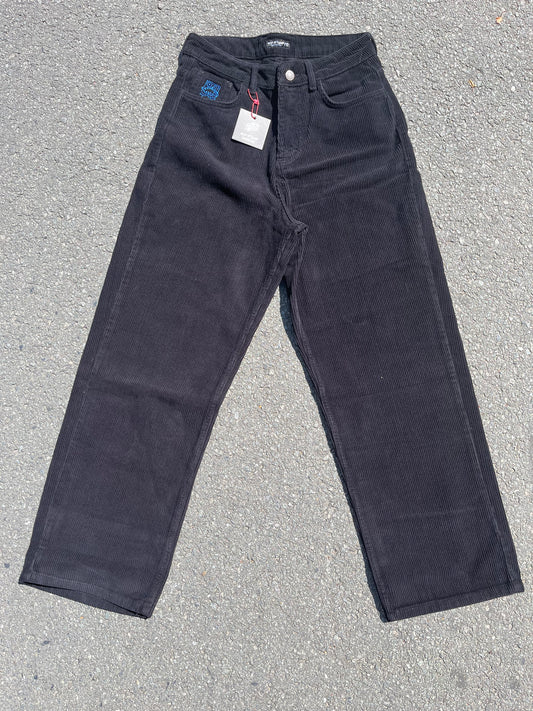 KEEP IT CLEAN - LOOSE PANT CORDUROY - BLACK