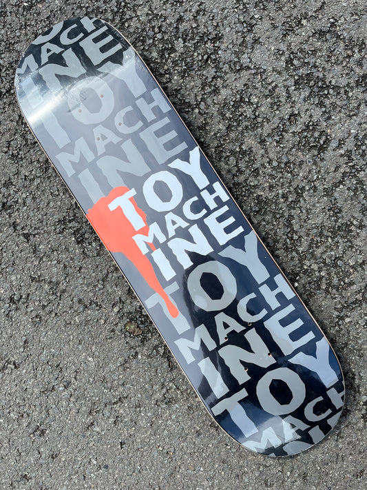 TOY MACHINE - DRIP BLACK - 8.25