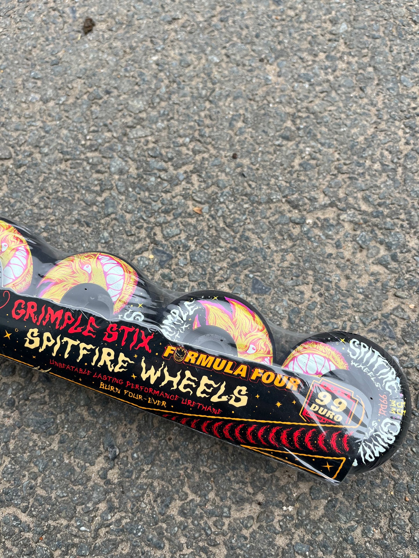 SPITFIRE - FORMULA FOUR LOCK-IN FULL GRIMPLEHEAD BLACK - 99D - 55MM