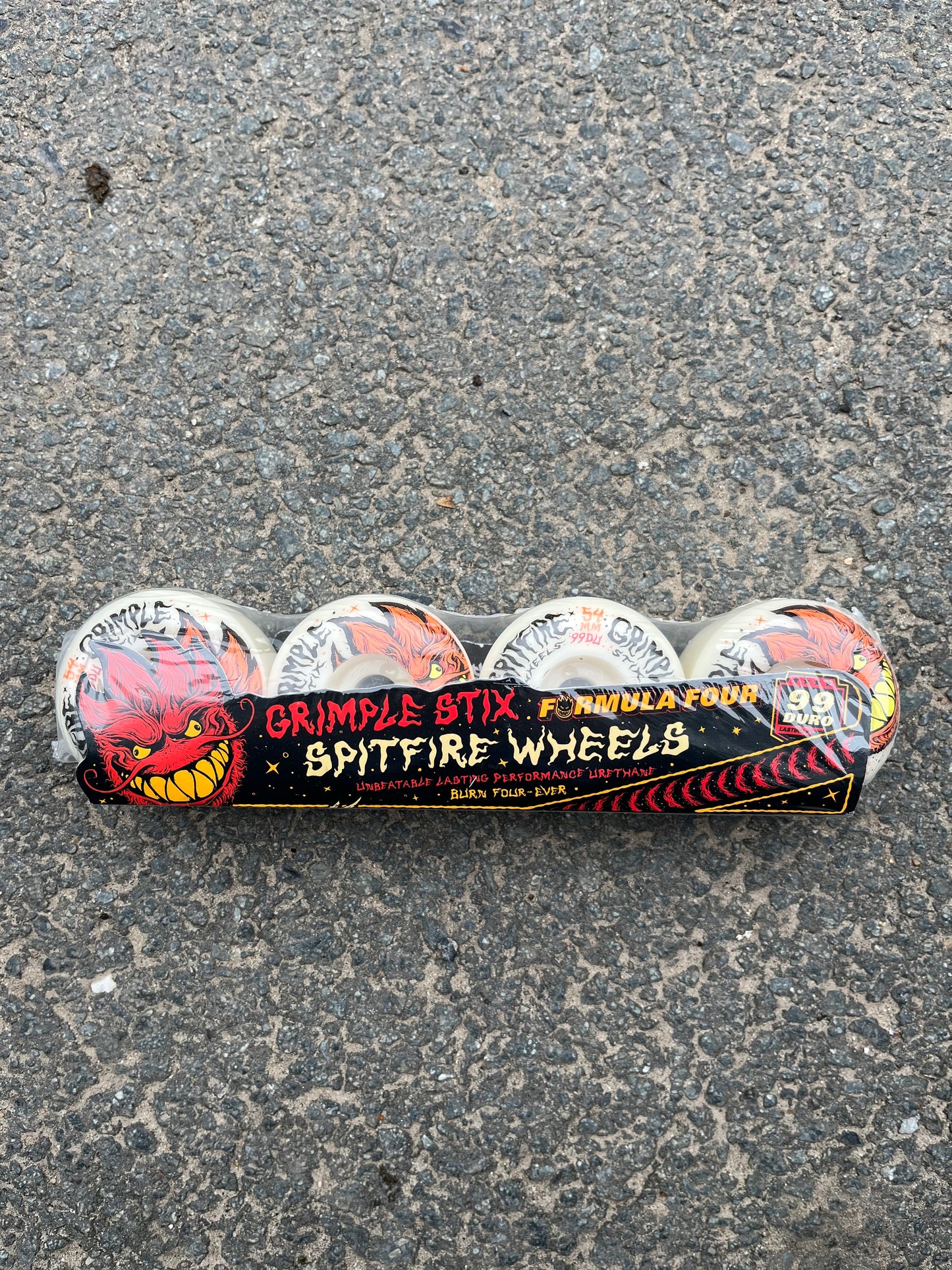 SPITFIRE - FORMULA FOUR LOCK-IN FULL GRIMPLEHEAD NATURAL - 99D - 54MM