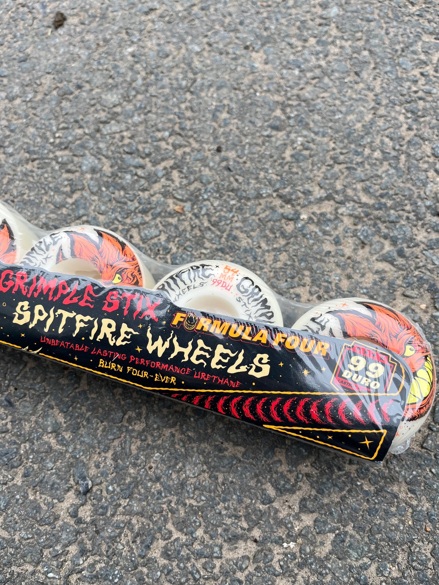 SPITFIRE - FORMULA FOUR LOCK-IN FULL GRIMPLEHEAD NATURAL - 99D - 54MM