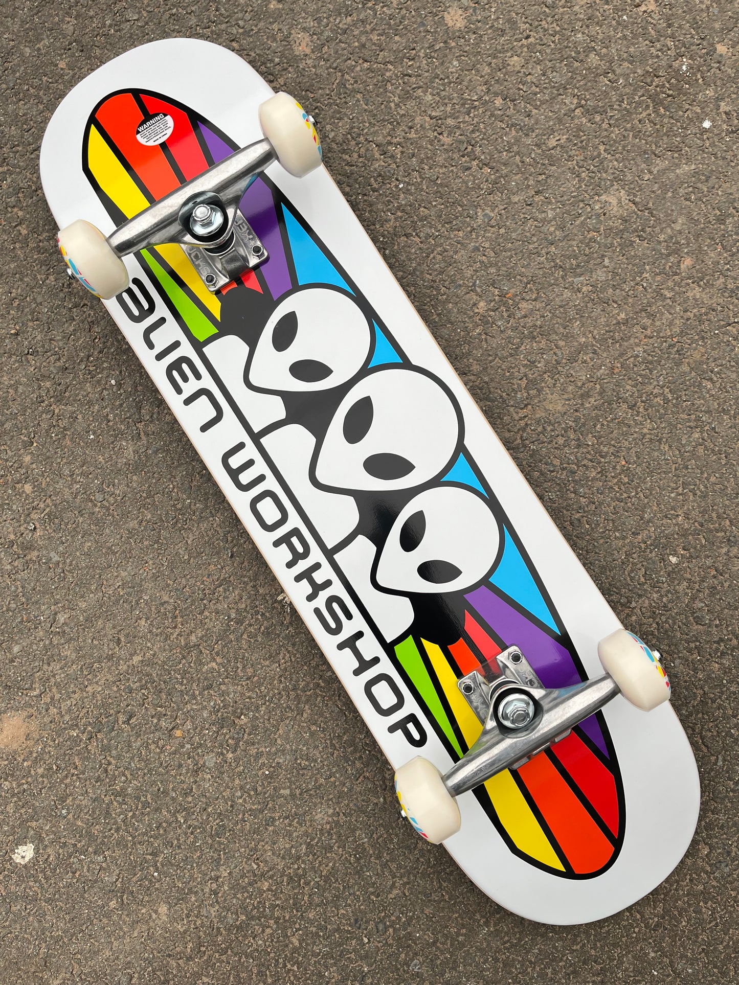 ALIEN WORKSHOP - SPECTRUM COMPLETE - WHITE - 8.0