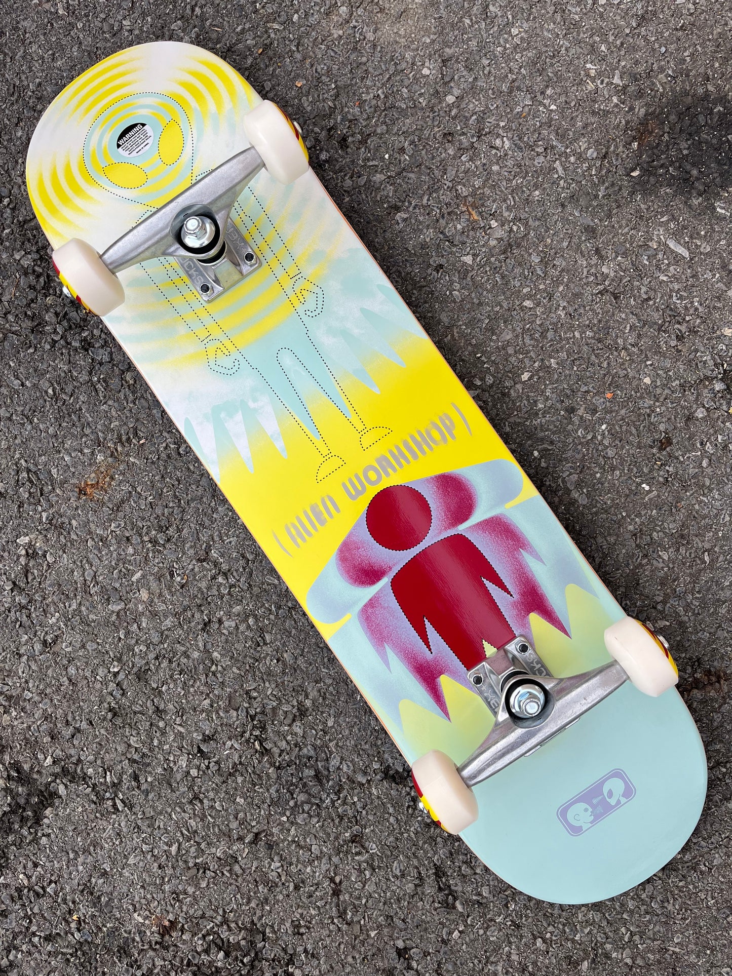 ALIEN WORKSHOP - TRANSMISSION COMPLETE - BURGUNDY - 8.0